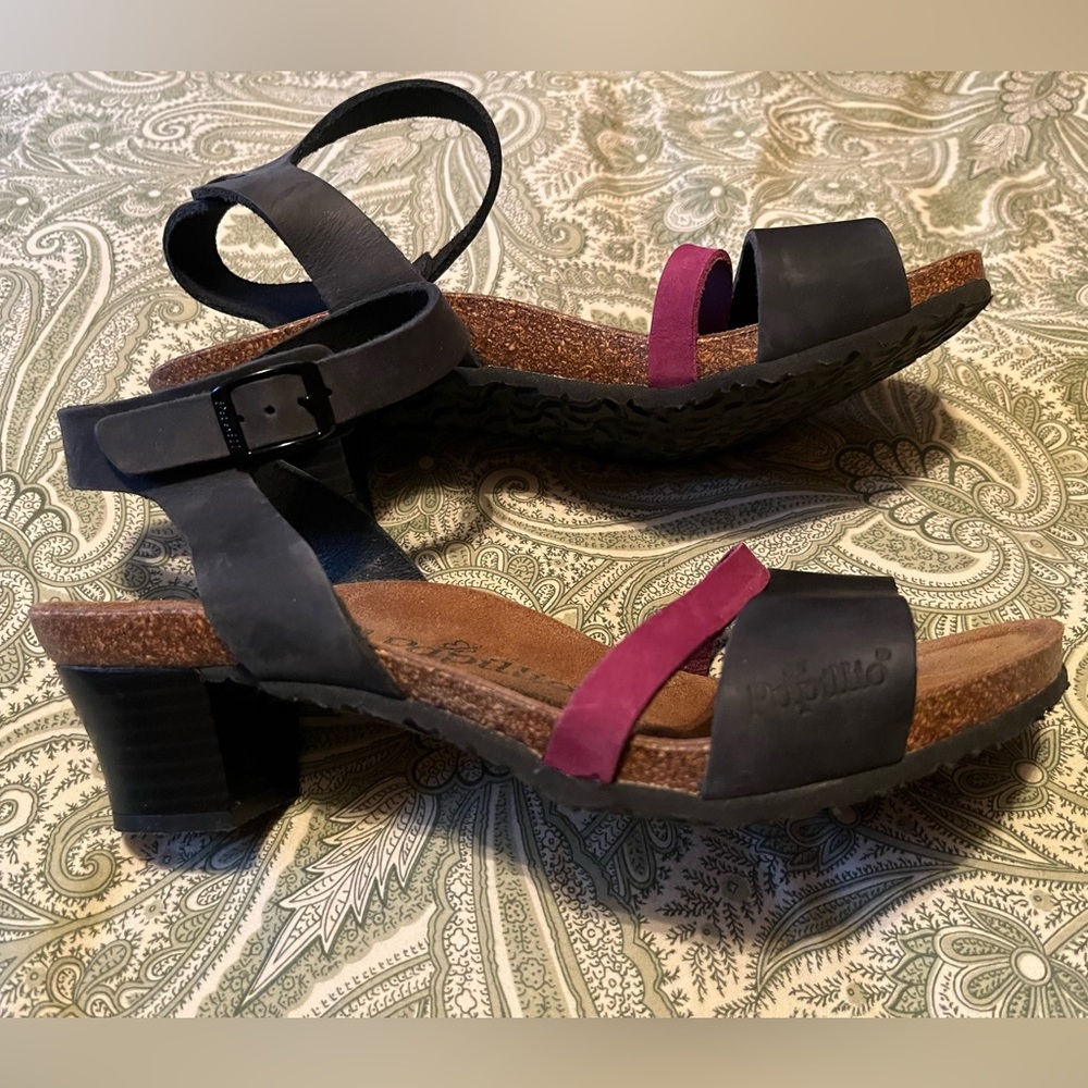 Papillio by Birkenstock sandals heels women’s size 9